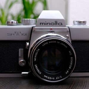 Minolta SRT-101 inkl Objektiv Rokkor MC 1.7 / 55 | Top Zustand