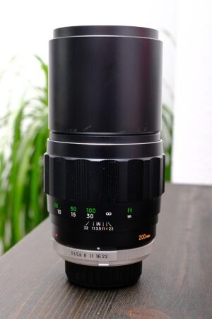 Minolta MC 3.5 / 200 mm | Teleobjektiv f. Analogkameras wie SRT, X-300, X-500..