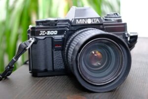 Minolta X-300 black mit MD 35-70 mm Zoom