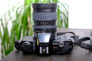 Minolta X-300 black mit MD 35-70 mm Zoom