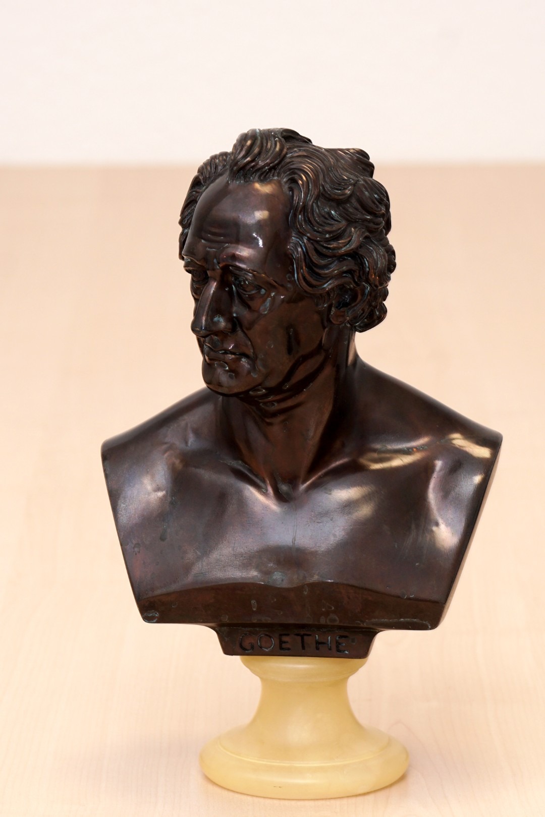 Bronze Büste "Goethe" | Signiert A. Gianelli"
