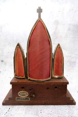 Spieluhr Hausaltar | Fa. Welty Augsburg | Maria | 1950er | "Mariannisches Jahr"