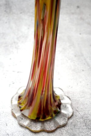 Wunderschöne, bunte, schlanke Glasvase | Austen (Bodenmais)