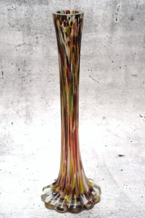 Wunderschöne, bunte, schlanke Glasvase | Austen (Bodenmais)