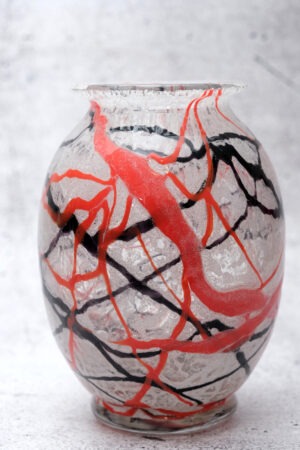 Wunderschöne Glasvase | Vermutlich 