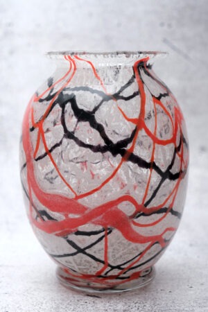 Wunderschöne Glasvase | Vermutlich 