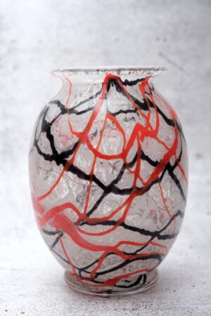 Wunderschöne Glasvase | Vermutlich 