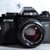 Minolta X-700 | black | mit Objektiv MD 50 mm / 1.4 - "Lichtriese"