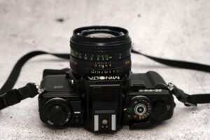 Minolta X-700 | black | mit Objektiv MD 50 mm / 1.4 - 