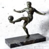 Statue "Fußballer" | Sehr dekorative und schöne "Bronze"