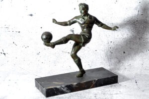 Statue "Fußballer" | Sehr dekorative und schöne "Bronze"
