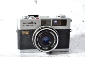 Minolta Hi-Matic F | Analogklassiker mit Objektiv 38mm / 1:2.7