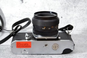 Konica Autoreflex T3 chrome mit 1.8 / 50mm - ikonische SLR