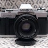 Minolta X-300 chrome mit MD 50 mm / 2.0 | Analoges Traumpaar
