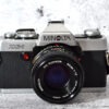 Minolta XG-1 chrome mit MD 50 mm / 1.7 | Analoges Traumpaar