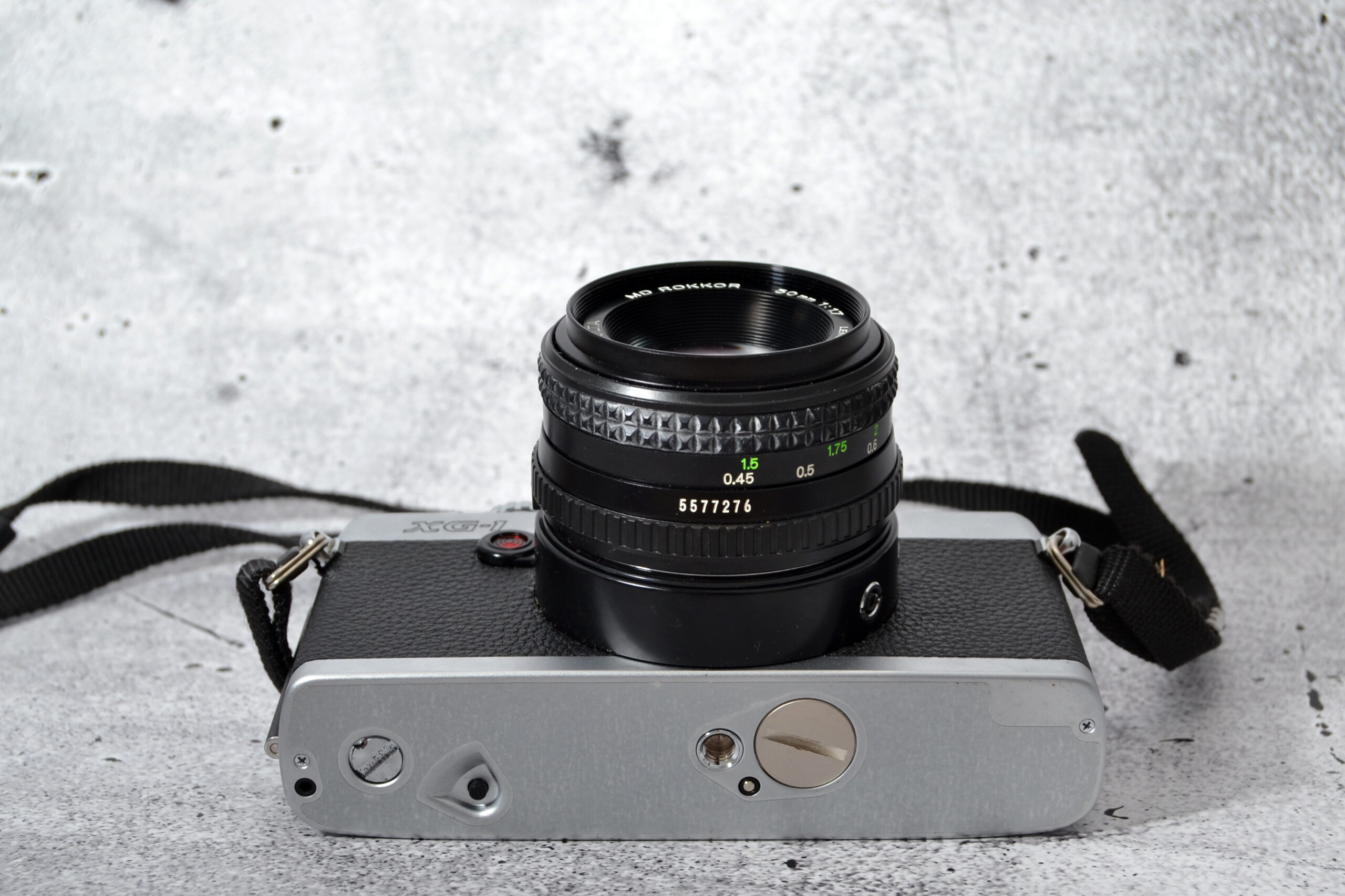 Minolta XG-1 chrome mit MD 50 mm / 1.7 | Analoges Traumpaar