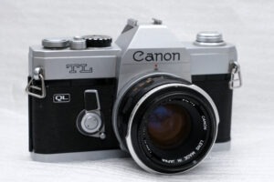 Canon TL / QL Canon 50mm / 1.8 - Robuster SLR Klassiker