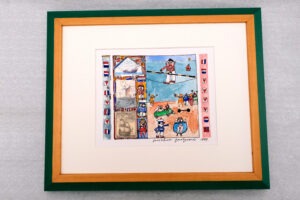 Michel Godjevac | 2 gerahmte Werke | signiert - ähnlich Rizzi - sehr schön