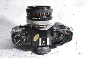 Canon A1 mit 50 mm / 1.8 (Silberring) - guter Zustand | Die bessere AE-1