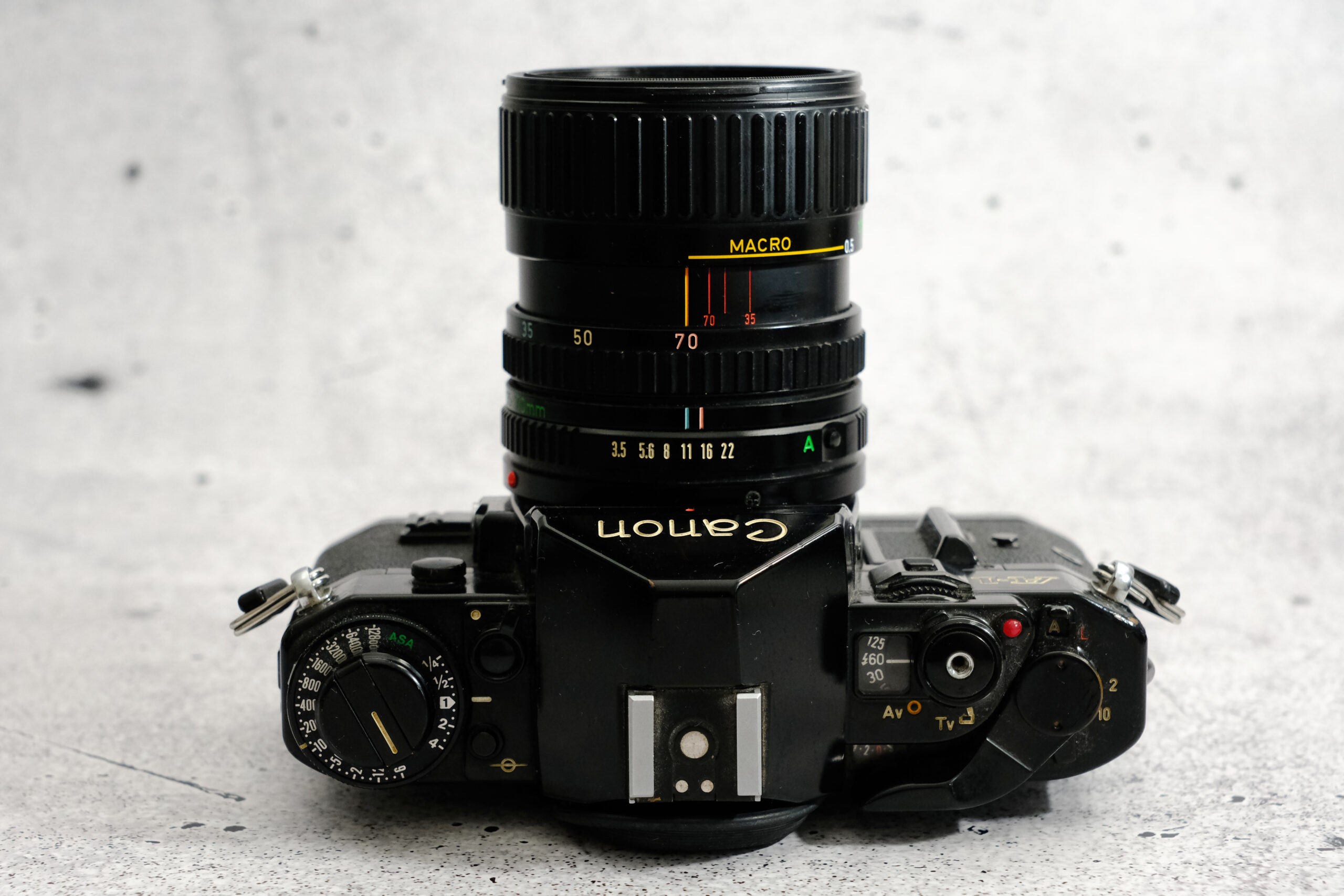 Canon A1 mit Canon Zoom 35-70 FD | guter Zustand | Die bessere AE-1