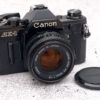 Canon AE-1 black mit Canon FD 50mm / 1.8 | toller Zustand