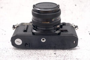 Canon AE-1 black mit Canon FD 50mm / 1.8 | toller Zustand