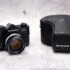 Konica Autoreflex T schwarz mit 1.4 / 57mm