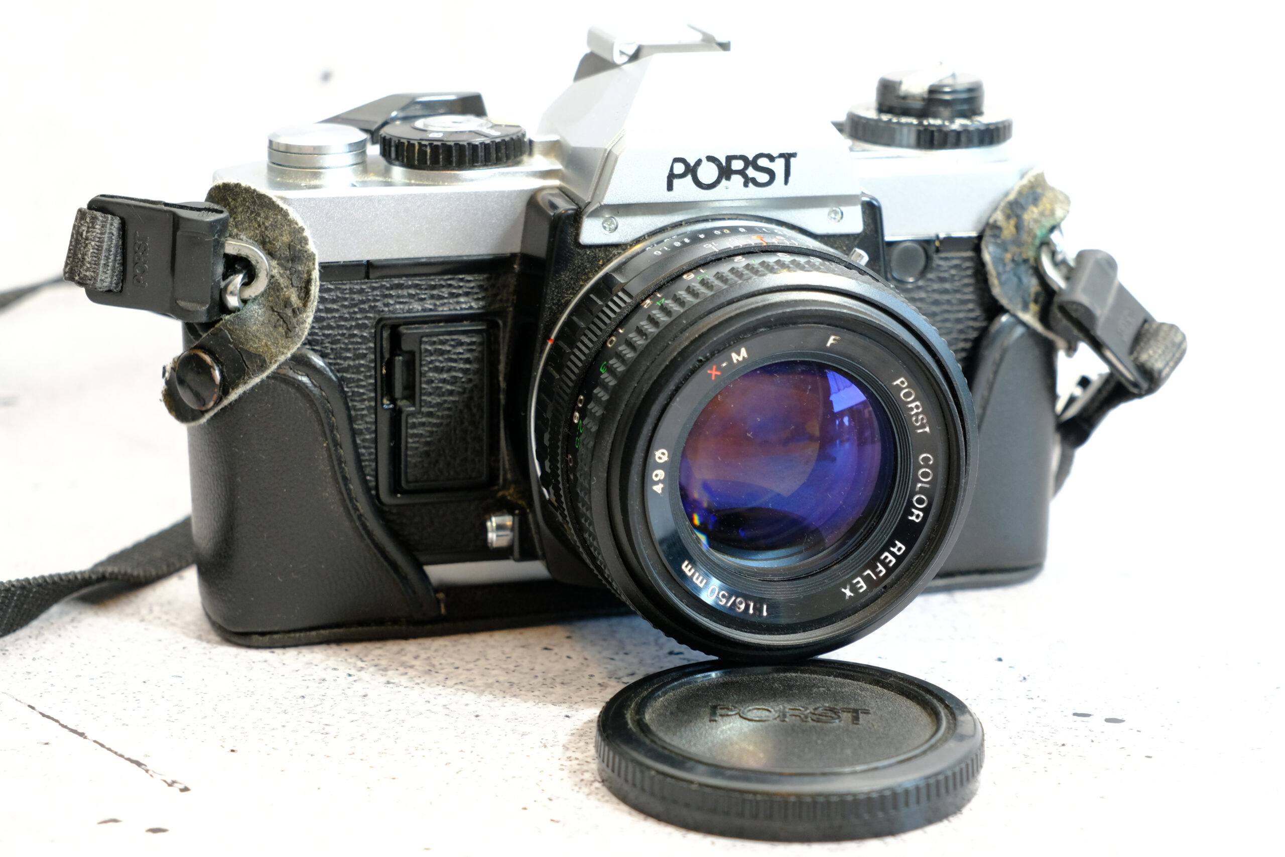Porst CR3 (Fujica) mit Objektiv 1.6 / 50 mm | kompakte analoge SLR