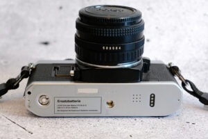 Porst CR3 (Fujica) mit Objektiv 1.6 / 50 mm | kompakte analoge SLR