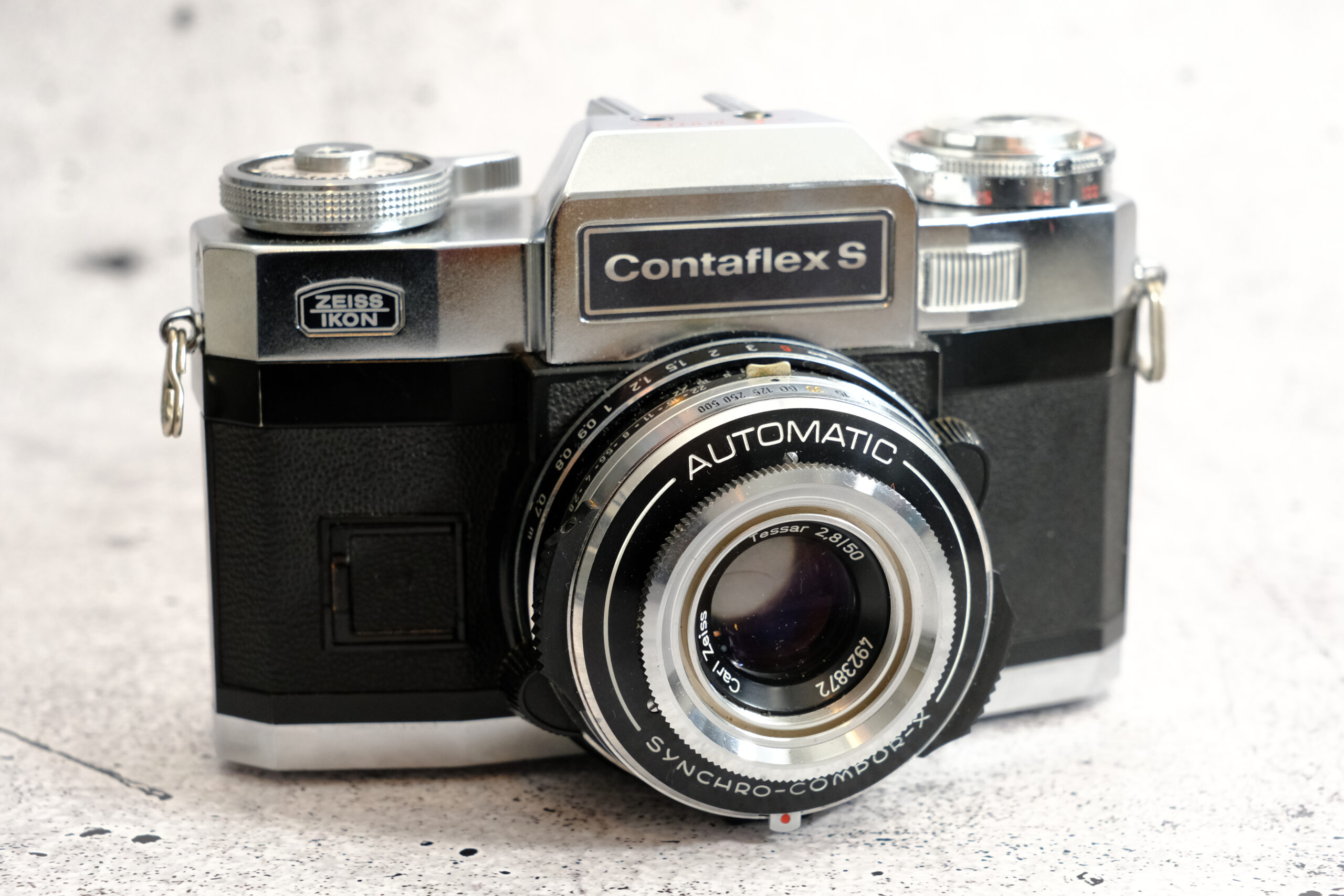 Zeiss Contaflex S Set | Tessar 2.8 / 50mm | Pro Tessar 4.0 / 115mm