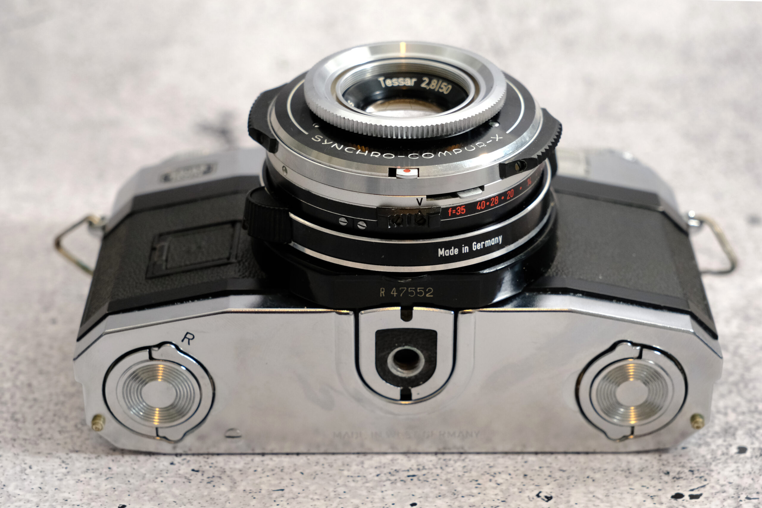 Zeiss Contaflex S Set | Tessar 2.8 / 50mm | Pro Tessar 4.0 / 115mm – Bild 4