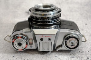 Zeiss Contaflex S Set | Tessar 2.8 / 50mm | Pro Tessar 4.0 / 115mm – Bild 3
