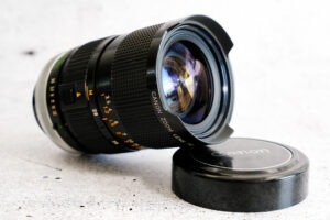 Canon FD 28-50 mm / 3.5 S.S.C. | klasse Zoom für Analogkameras | Top Zustand