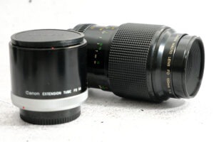 Canon FD 100/4,0 Macro und Macro Tube | Top Zustand