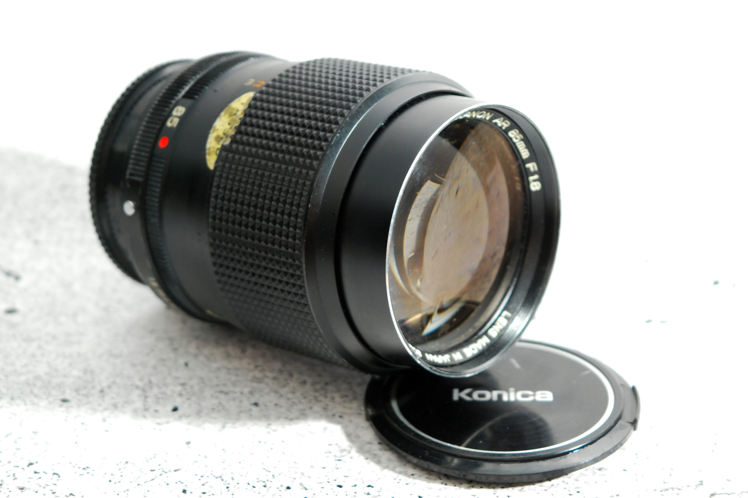 Konica Hexanon AR 85mm / 1.8 | Portraitobjektiv-Legende | guter Zustand