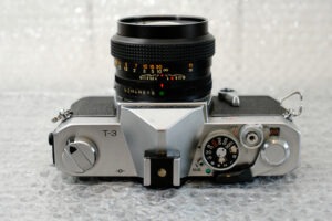 Konica Autoreflex T3 chrome mit 1.4 / 50mm