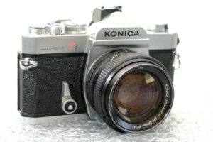 Konica Autoreflex T3 chrome mit 1.4 / 50mm