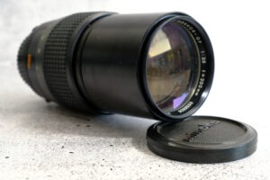 Minolta MC Rokkor QF 200mm / 3.5 | Teleobjektiv f. Analogkameras (SRT, XE, etc)