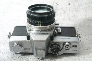 Minolta SRT 101 inkl Objektiv Rokkor MC 1.4 / 58 mm | original Tasche