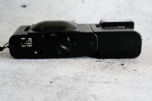 Olympus XA mit 2.8 / 35 mm | Mit Blitz A16 | Top Zustand