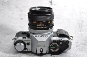 Canon AE-1 "P" (Program) mit FD 50mm / 1.4 S.S.C. | Lichtriese