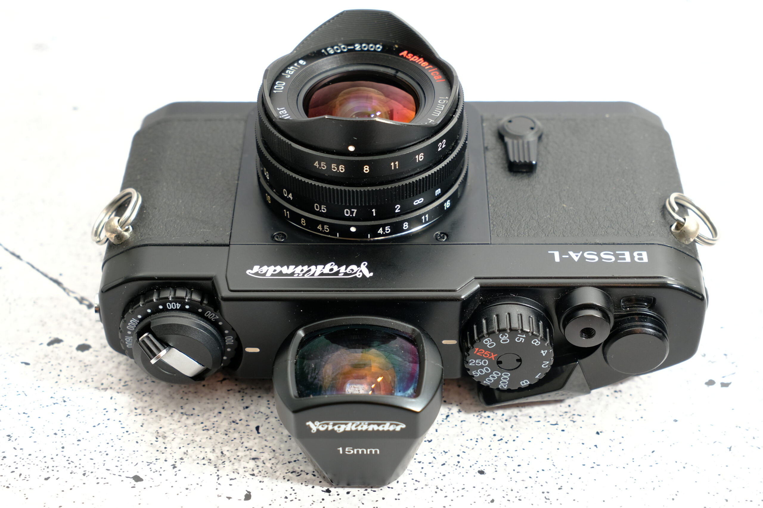 Voigtländer Bessa-L Set 100 Jahre Heliar | 15mm f/4.5 | Nr. 71/500 | sehr gut