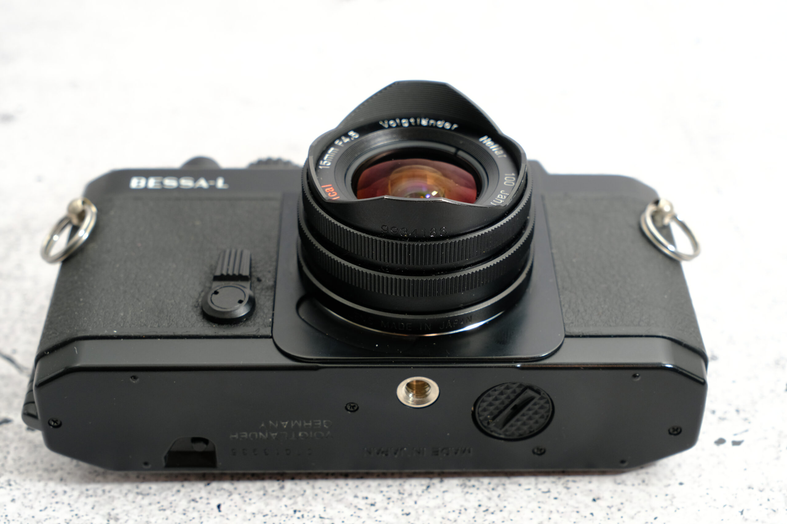 Voigtländer Bessa-L Set 100 Jahre Heliar | 15mm f/4.5 | Nr. 71/500 | sehr gut